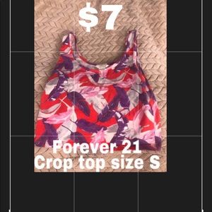 Forever 21 crop tank top